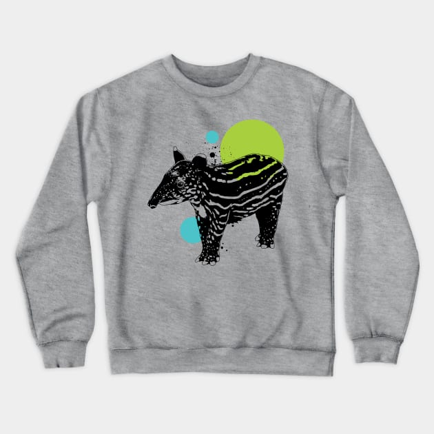 Little tapir Crewneck Sweatshirt by Ikographik